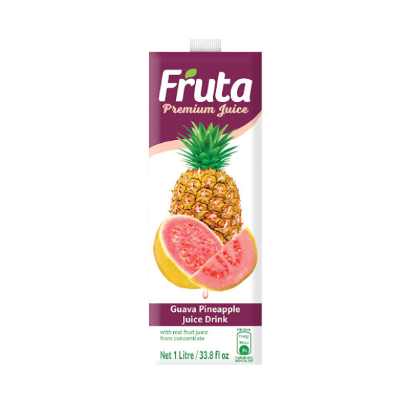 FRUTA GUAVA PINEAPPLE 10X1L
