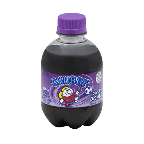 CHUBBY PURPLE POWER 24X250ML