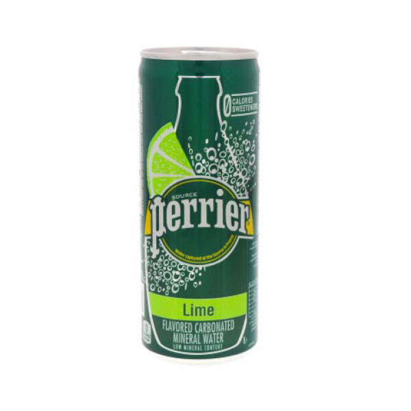 PERRIER SPARKLING WATER LIME 30X250ML