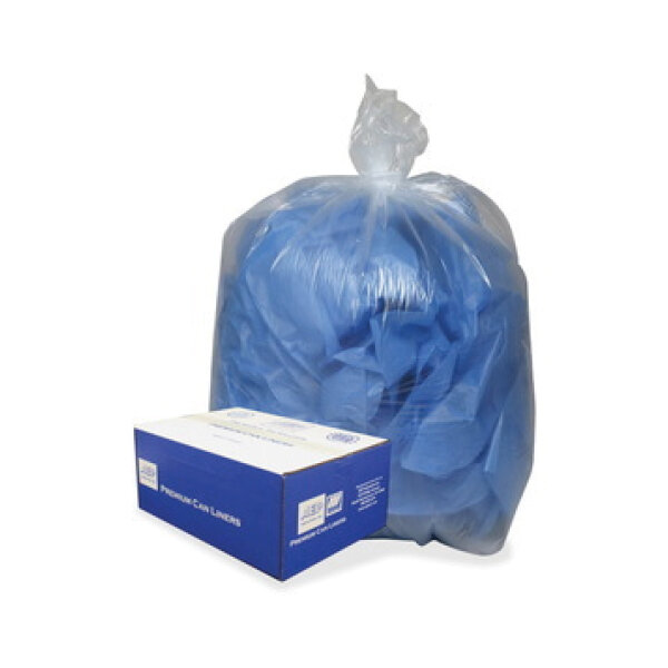 INTEPLAST CAN LINER HD 33GAL BLUE 250CT (304314)