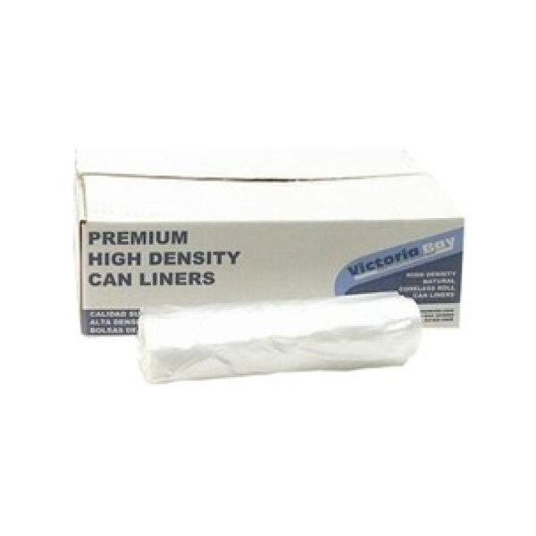 VIC. BAY CAN LINER HD 15GAL CLEAR 1000CT (061901)