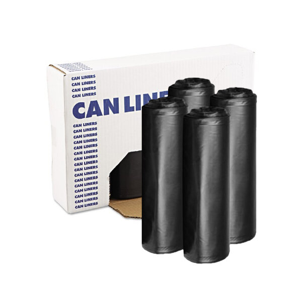 BOARDWALK CAN LINER LD 33GAL BLACK EHD 100CT (BWK520)