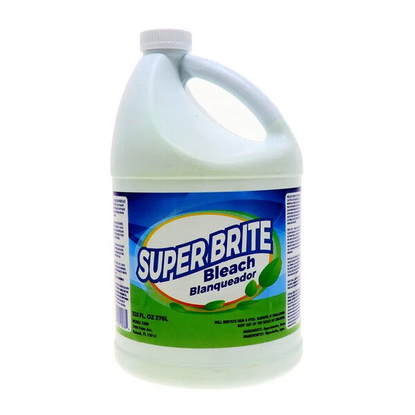SUPER BRITE BLEACH 6X128OZ