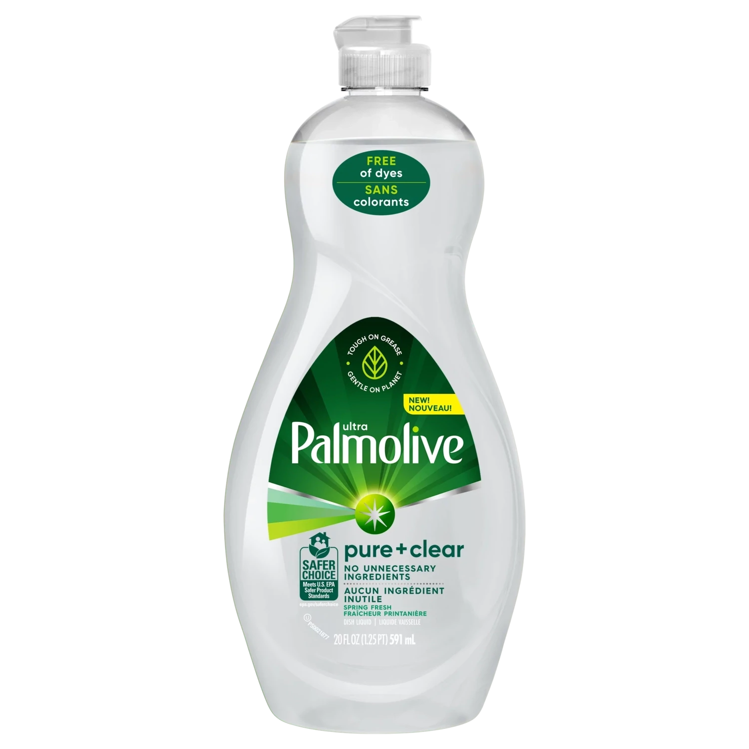 PALMOLIVE ULTRA DISH SOAP PURE CLEAR 9X20OZ