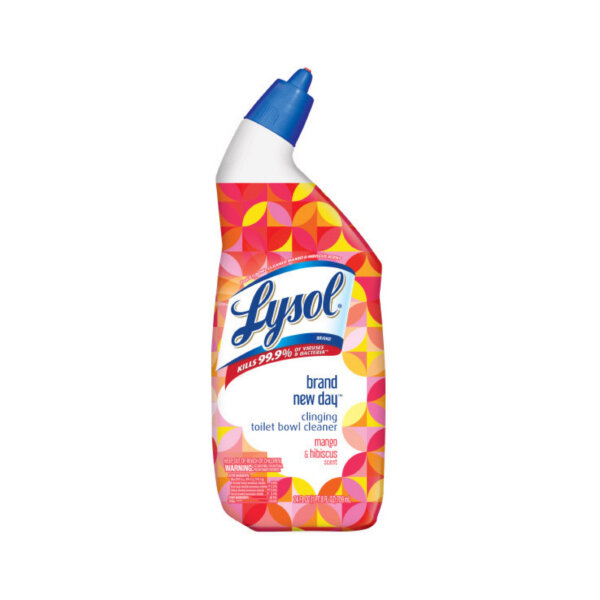 LYSOL TOILET BOWL CLEANER BRAND NEW DAY MANGO &amp; HIBISCUS 9X24OZ