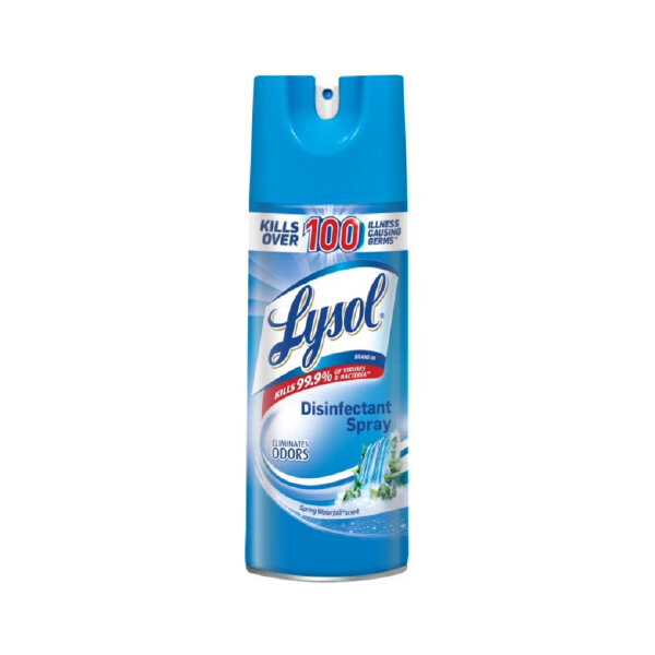 LYSOL SPRING WATERFALL DISINFECTANT SPRAY 12X12.5OZ
