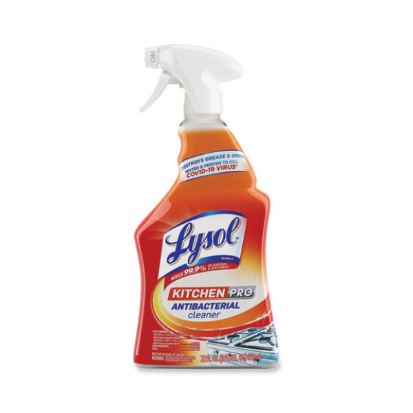 LYSOL PRO ANTIBACTERIAL CLEANER CITRUS SCENT W/ TRIGGER 9X22OZ