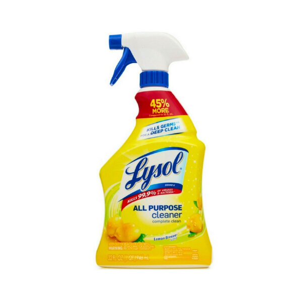 LYSOL ALL PURPOSE LEMON BREEZE SCENT CLEANER 12X32OZ