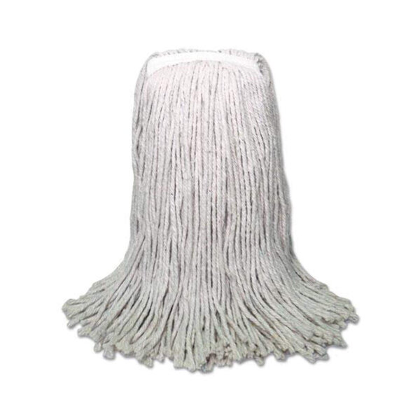 BOARDWALK MOP HEAD COTTON CUT-END WHITE 16OZ 12X1CT (BWK CM20016)