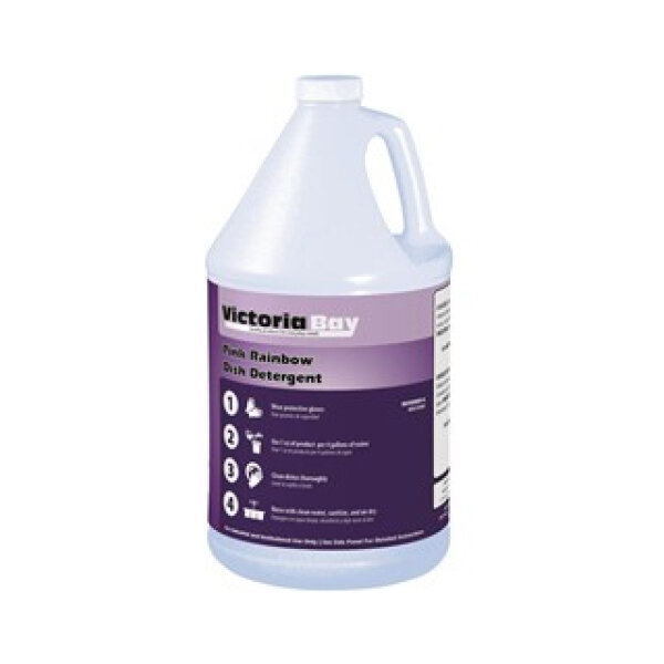 VIC. BAY PINK RAINBOW DISH DETERGENT 4X1GAL