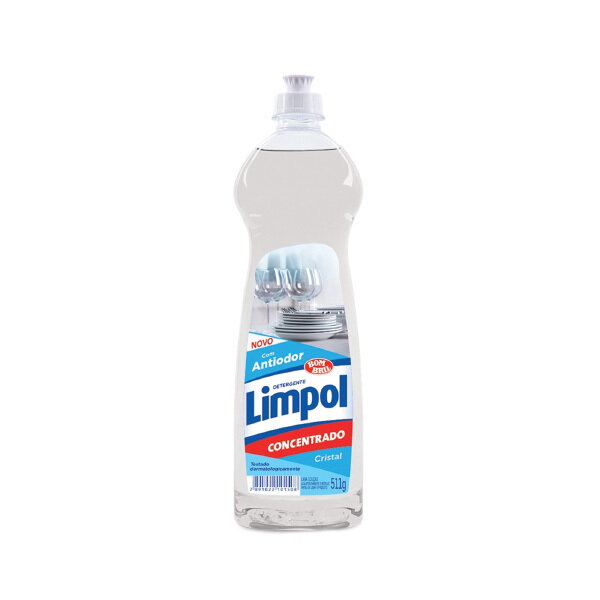 LIMPOL GEL DETERGENT CRYSTAL 12X400G