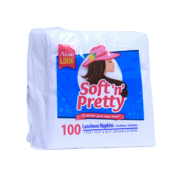 SOFT N PRETTY LUNCHEON NAPKINS 18X100CT
