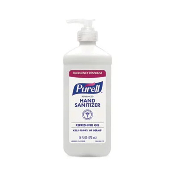 D-PURELL ADVANCED HAND SANITIZER PUMP BOTTLE 12X16OZ