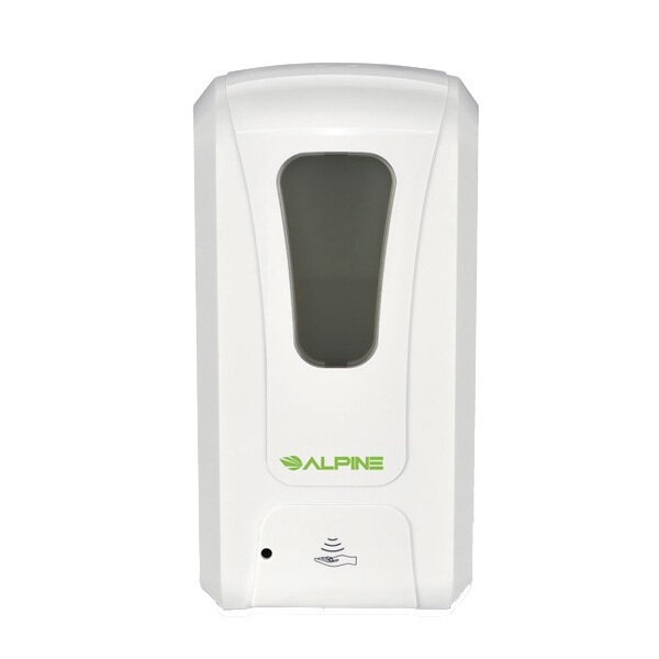 D-ALPHINE SANITIZER/SOAP DISPENSER WHITE 1CT