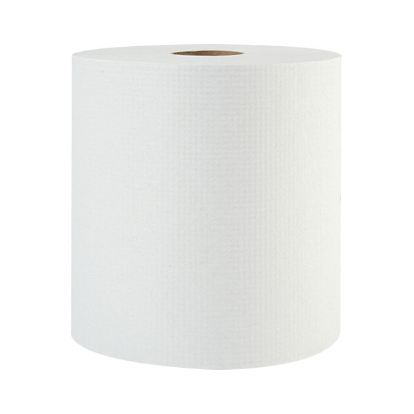 BOARDWALK 8&quot; WHITE TOWELS XTRA ROLL 6X800FT