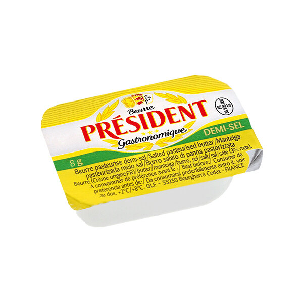 PRESIDENT MINI BEURRIER DEMI SEL 6/100/8 GR (36700) 09/17/25