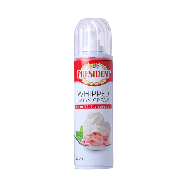 PRESIDENT WHIPPED CREAM 12/250g (000190)
