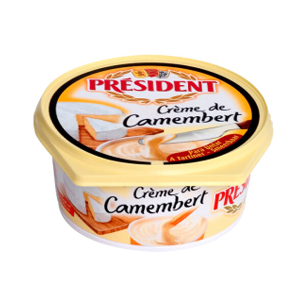 PRESIDENT CREAM OF CAMEMBERT 8/125 GR (49878) 000145 07/27/25