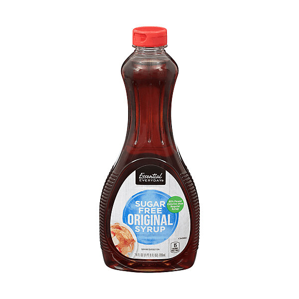 ESSENTIAL-DAY SUGAR FREE PANCAKE SYRUP 12X24OZ