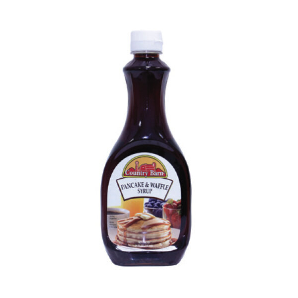 COUNTRY BARN PANCAKE SYRUP 12X24OZ