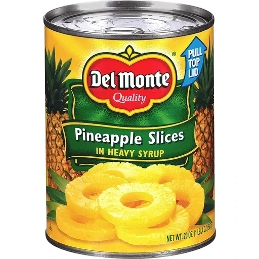 D-M PINEAPPLE SLICES IN HEAVY SYRUP 12X20OZ
