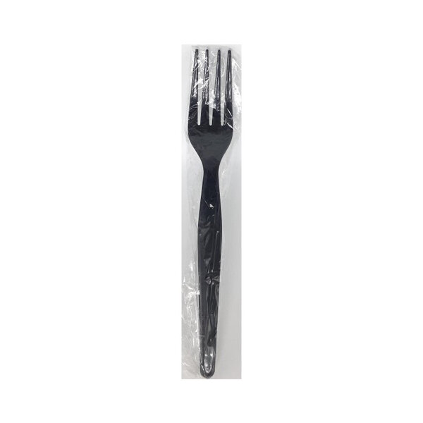 VIC. BAY FORKS BLACK DINNER SIZE 1000CT