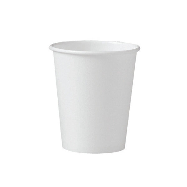 SOLO HOT DRINK 6OZ WHITE PAPER CUPS 20X50CT