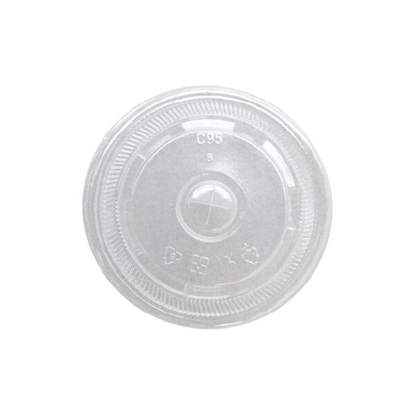 MOLLY SLOTTED FLAT LIDS FOR 12OZ PAPER CUPS 500CT
