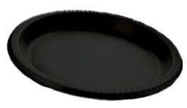 MAXIPLAST 9&quot; PLATE W/ MINERAL BLACK 2X200CT