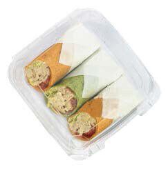 MAXIPLAST 8&quot;X8&quot; PET CLEAR 1 COMP. CONTAINER 240CT