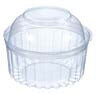 MAXIPLAST 12OZ DOME LID-ROUND HINGED LID SALAD BOWL 250CT