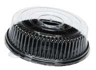 MAXIPLAST 12&quot; PARTY TRAYS W/ LID 60CT