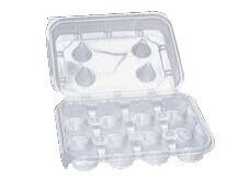 MAXIPLAST 12 CELL RECTANGLE MUFFIN TRAY 300CT