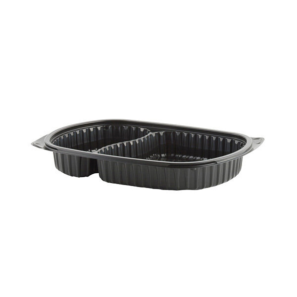 MICRORAVES 2-COMP PLATTER MICROWAVEABLE CONT. 250CT