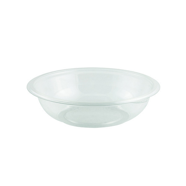 CRYSTAL CLASSICS 8.5" 32OZ CLEAR ROUND SALAD BOWL 150CT