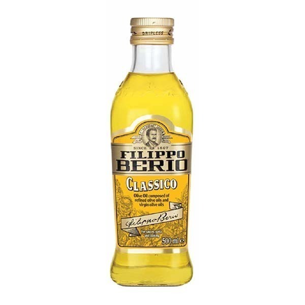 F-BERIO 100% OLIVE OIL 12X500ML GL