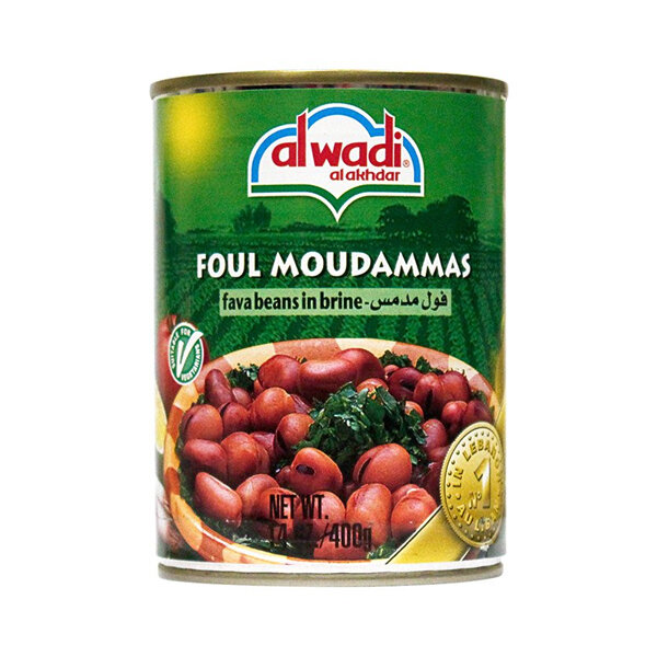 AL WADI FAVA BEANS IN BRINE FOUL MUDAMMAS 12X14OZ