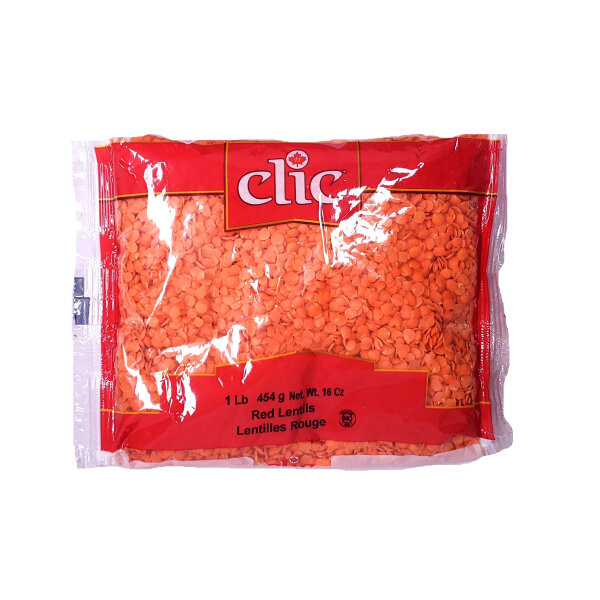 CLIC RED SPLIT LENTILS 24X1#