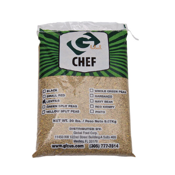 GLOBAL CHEF BEAN LENTILS 20#