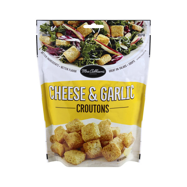 MRS C CHEESE AND GARLIC CROUTON 9X5OZ