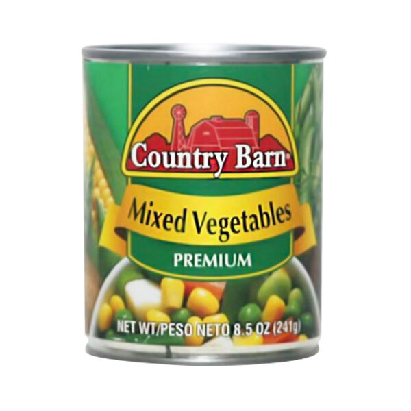 COUNTRY BARN MIXED VEGETABLE 24X8OZ