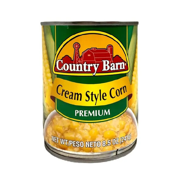 COUNTRY BARN CREAM STYLE CORN 24X14.75OZ