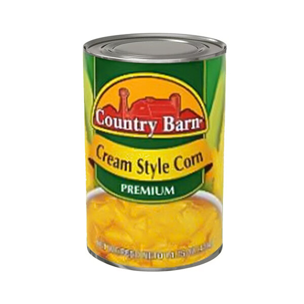 COUNTRY BARN CREAM STYLE CORN 24X8OZ