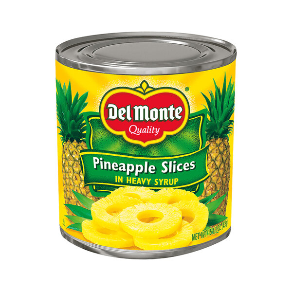 D-D-M PINEAPPLE SLICES IN HEAVY SYRUP 12X15.5OZ
