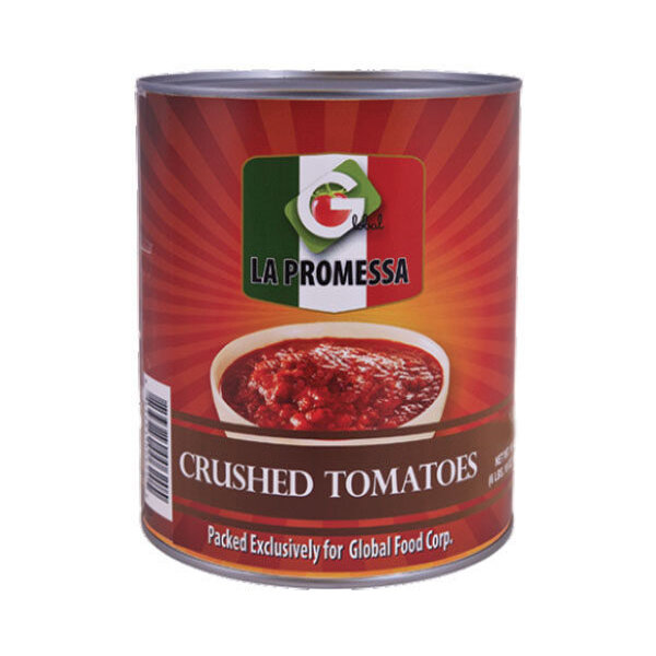 GLOBAL LA PROMESSA CRUSHED TOMATOES W/ BASIL 6X6#