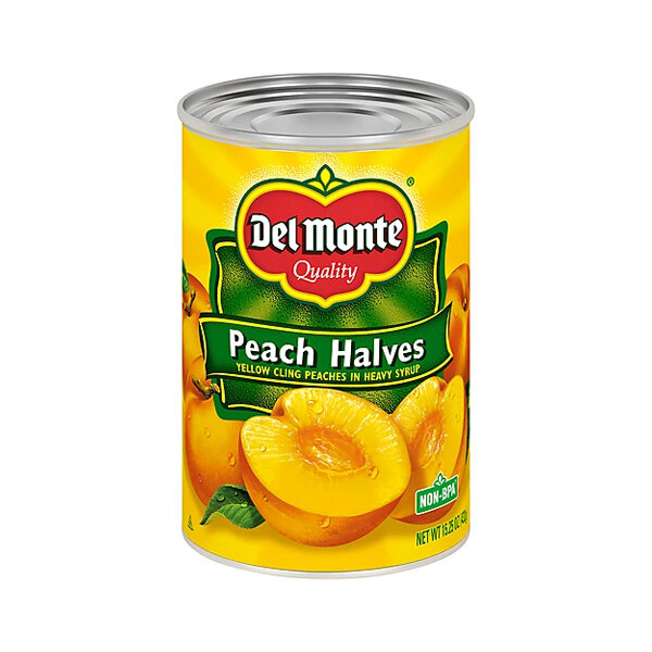 D-M PEACH HALVES 12X15.25OZ