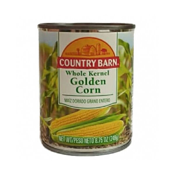 COUNTRY BARN WHOLE KERNEL CORN 24X8.75OZ
