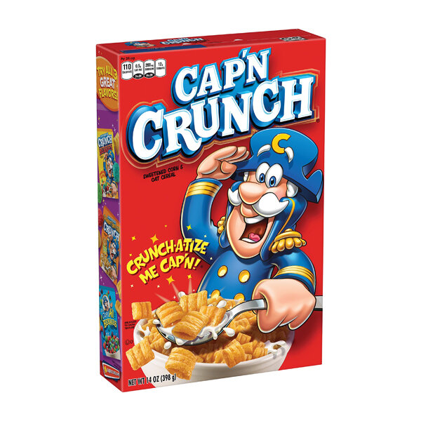 CAP&#39;N CRUNCH CEREAL 14X12.6OZ