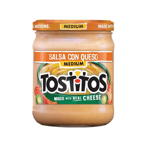 TOSTITOS SALSA CON QUESO DIP 12X15OZ