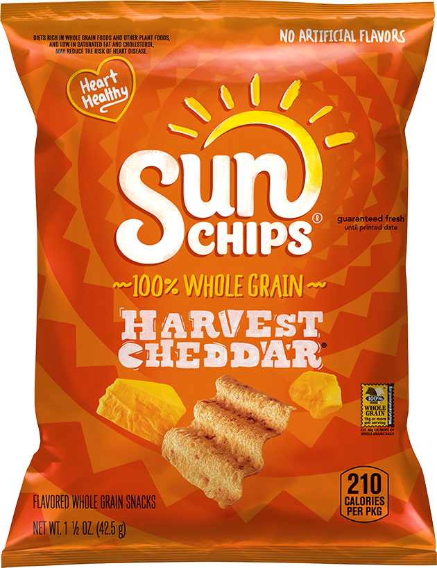 SUNCHIPS HARVEST CHEDDAR 32X1.5OZ